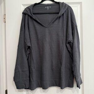 LOFT Women’s Charcoal Hoodie